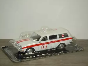 GAZ 24-03 Wagon Ambulance - DeAgostini 1:43 in Box *59884 - Imagen 1 de 2