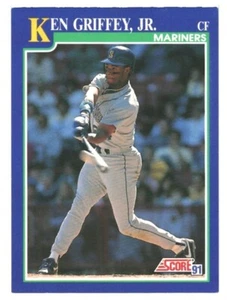 1991 - SCORE # 2 - KEN GRIFFEY, JR - SEATTLE MARINERS - Imagen 1 de 2