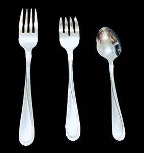 Vintage Oneida FLIGHT RELIANCE STAINLESS Glossy Silverware Flatware CHOOSE - Picture 1 of 8