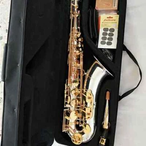 2025 Japan T-W037 Best quality Tenor saxophone B Flat Nickel-Plated instrument - Picture 1 of 7