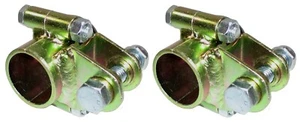 NUEVA ABRAZADERA DE VELOCIDAD SUROESTE EN SOPORTES DE CHOQUE PARA TUBO HORIZONTAL REDONDO DE 1 1/2", PAR - Imagen 1 de 1
