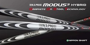 NIPPON SHAFT N.S.PRO MODUS3 HYBRID Shaft Graphite on Steel Technology GOST Uncut - Picture 1 of 5