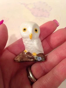 MINIATURE OWL MADE BY TREASURE MASTERS, TAIWAN - Picture 1 of 4