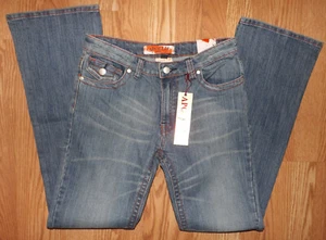 APOLLO JEANS NEU MIT ETIKETT GRÖSSE 9/10 VORWÄSCHE VORVERBLASSEN STRETCHIG BLAU BEQUEME DAMENJEANS - Bild 1 von 8