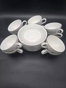10 Imperial China Whitney W Dalton Tassen und Untertassen Sets Modell 5671 - Bild 1 von 10