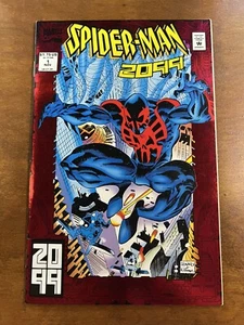 Spider-Man 2099 1- Cubierta de lámina roja, ¡primera Spiderman 2099! - Imagen 1 de 2