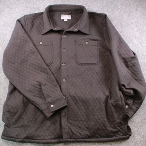 Berkley Jensen XXL weiches Stepphemd/Jacke schwarz maritim Druckknopfleiste Herren - Bild 1 von 23