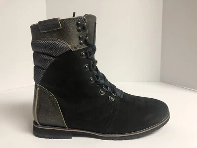 Columbia Twentythird Ave Bota Negra Impermeable Media Pantorrilla, Mujer Talla 8.5M Foto 1 de 4