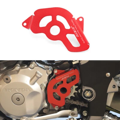 CNC Front Sprocket Guard Cover Chain Protector For HONDA XR 400R 96-04 XR400R - Image 1 of 4