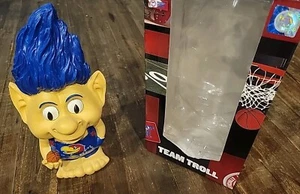 University of Kansas Jayhawks Basketball Garden Gnome Figurine KU College NCCA - Picture 1 of 18
