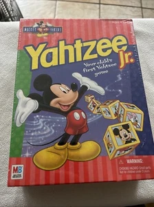 Disney Mickey Mouse for Kids Yahtzee Jr. Game by Milton Bradley 1998 NEW SEALED - Picture 1 of 4