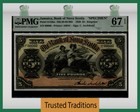 New ListingTt Pk S132bs 1920 Jamaica 5 Pounds Scarce Specimen Pmg 67 Epq Superb Gem Unc