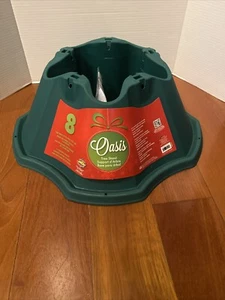 Oasis Live Christmas Tree Stand For Trees Up to 8' Eye Bolts & Steel Caps New - Picture 1 of 9