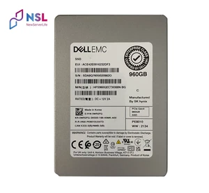 DELL 960GB NVME PCIe 2.5in Gen 4 SSD 0WR2FG (Removed from brand new server) - Picture 1 of 2