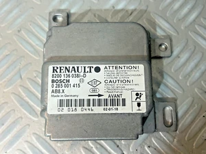 CALCULATEUR AIRBAG RENAULT CLIO 2 PHASE 2 8200136038D BOSCH 0265001415 - Foto 1 di 6