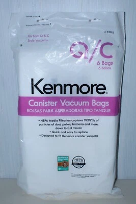 Kenmore 20-53292 Canister Vacuum Cleaner bag - 5 out of 6 Pieces - Image 1 of 4