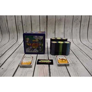 1994 Vintage Camel Cigarettes Poker Set w/Chips & Card Decks NOS Sealed - Picture 1 of 10