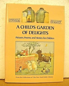 A Child's Garden of Delights Pictures Poems & Stories by Bernard McTigue Signed - Picture 1 of 2