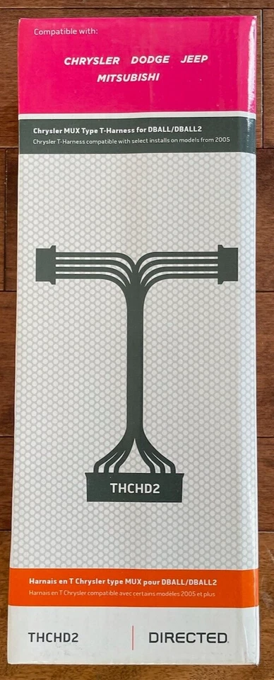 THCHD2 Remote Start T-Harness Chrysler Dodge Jeep Ram DBALL DBALL2 DB3 NEW - Image 1 of 1