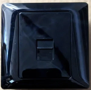 NEWLEC TELEPHONE SOCKET BT EXTENSION SLAVE BLACK EASY FIT SCREW TERMINALS SWITCH - Zdjęcie 1 z 5