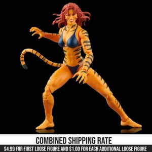 Marvel Legends Amazon West Coast Avengers 5 Pack Tigra 6" Figure LOOSE NEW - Picture 1 of 5