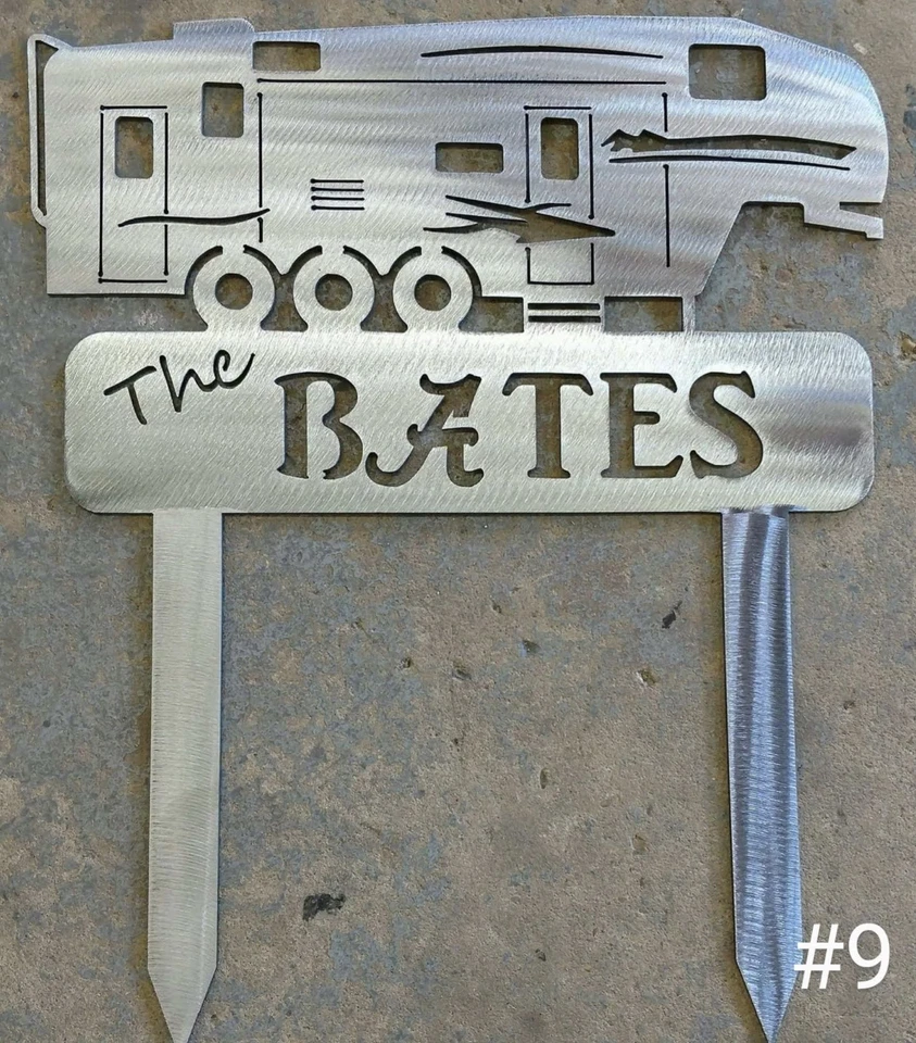 Personalized Toy Hauler Camper RV Sign - Image 1 of 1