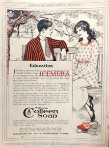 McClinton's 'COLLEEN' Soap ADVERT : Original Antique 1919 Print : 672/68 - Picture 1 of 1