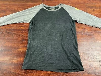Camiseta Pullover Gris Manga Raglán Cuello Redondo BUFFALO WILD THINGS Para Hombre Talla S Foto 1 de 4