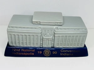 Vtg 1990 American Legion Headquarters Decanter 72nd Convention Indianapolis READ - Picture 1 of 11