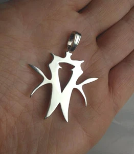 925 Sterling Silver - KOTTONMOUTH KINGS ,Charm,pendant,necklace, KMK,logo, icp - Picture 1 of 4