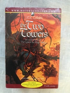 The Lord Of The Rings The Two Towers 10 Cassette Unabridged Audiobook New Sealed - Picture 1 of 5