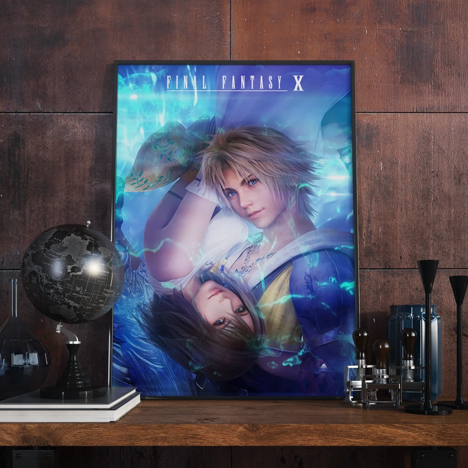 Final Fantasy X Remastered Cover (11" X 17") Poster Glossy Print Collector's New