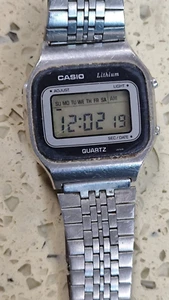 Casio Lithium 64Qs-22 Quartz Digital Herrenuhr Not Work For Parts - Bild 1 von 6