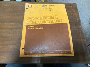 Caterpillar 3208 Truck Engine Operation and Maintenance Manual Cat SEBU5947-02 - Picture 1 of 3