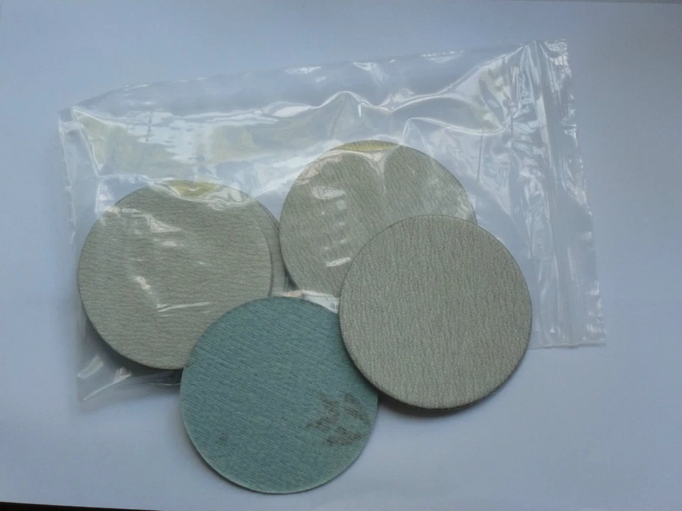 Sanding Discs 3"/75mm,  Hook and Loop,Mini DA  / Dual action sander. Pack of 50. - Image 1 of 1