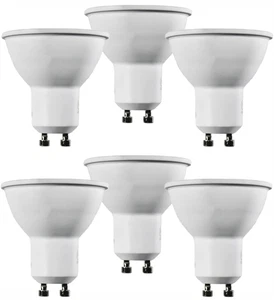 Diodesy PAR16 Smart WiFi LED 5.5W 400LM E26 CCTSelectable 120V TuyaApp White 6Pk - Picture 1 of 3