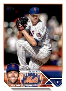 2023 Topps #48 Jacob deGrom New York Mets - Picture 1 of 2
