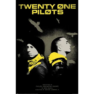 Twenty One Pilots Poster - New Licensed Trench Vultures Maxi Poster 91.5 x 61cm - Picture 1 of 2