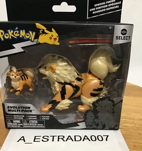 Pokemon Select ~ Evolution Multipack (Growlithe, Arcanine) PKW2804 NIB - Picture 1 of 6