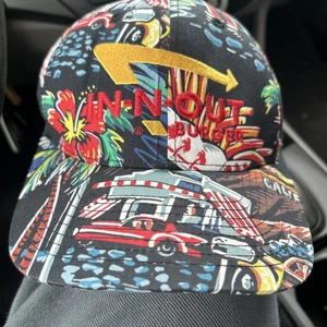 In & Out Burger Rare Hawaiian Hat Cap - In And Out Burger - Bild 1 von 6