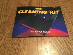 Nintendo NES, Cleaning Kit Instruction Manual only