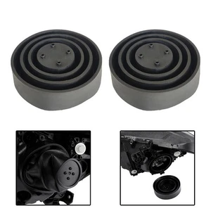 2PCS Rubber Seal Cap Dust Cover For Car Headlight LED HID Xenon Kit 55-95mm - Picture 1 of 8
