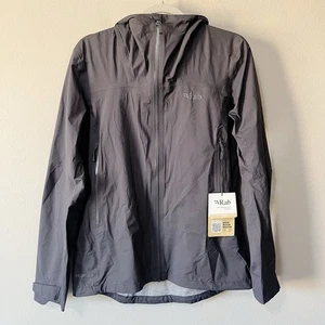 Rab Firewall Übergangsjacke Anthrazit Grau Größe US Medium UK 12 Wasserdicht - Bild 1 von 10