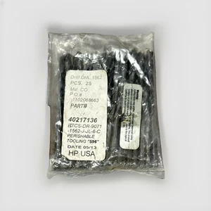 25 Stück, HP USA Bohrereinsatz 0,1562 (5/32") Durchmesser x 3-1/4" Länge - Bild 1 von 3