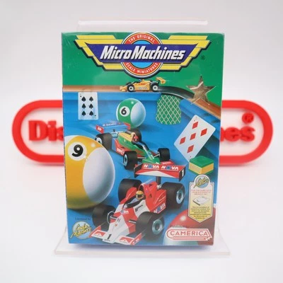 NES Nintendo Game MICRO MACHINES / MICROMACHINES - NEW & Factory Sealed! - Image 1 of 4