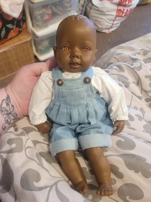 Hermosa muñeca vintage Heidi OTT bebé con peso con ojos de cristal Foto 1 de 3