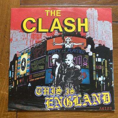 The Clash This Is England 7" Record Single 1985 CBS A6122 UK Punk Rock - Image 1 of 4