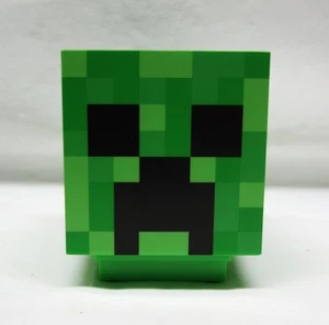 Minecraft Creeper Light w Sound Table Desk Lamp Night Light Mood Room Decor Icon - Picture 1 of 2