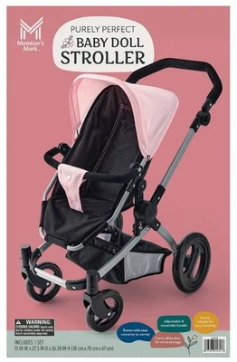 Cochecito de muñeca de bebé puramente perfecto Member's Mark Foto 1 de 4