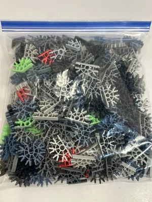 285 KNEX Connectors, Mixed Colors, Bulk Lot Standard Replacement Parts K'NEX - Image 1 of 4